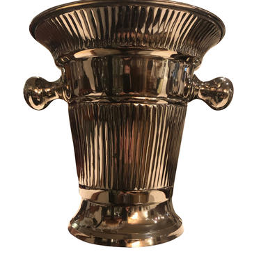Fluted Classic Silver Champagne Ice Bucket