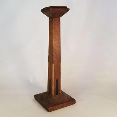 Wooden Stand, Candle Stick Holder 