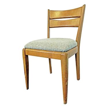 Mid-Century Modern Heywood Wakefield Cat's Eye Champagne Side/Dining Chair 151 