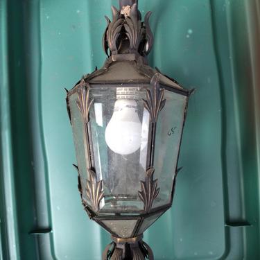 Outdoor Vintage Sconce 7.5 x 19.5
