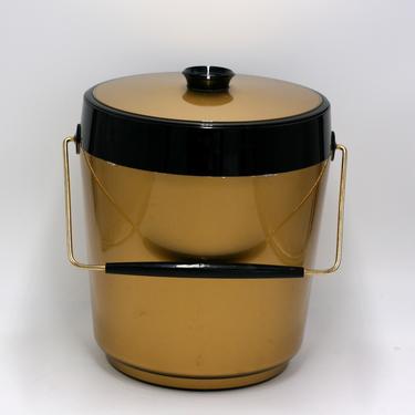 vintage Thermo Serv plastic ice bucket 