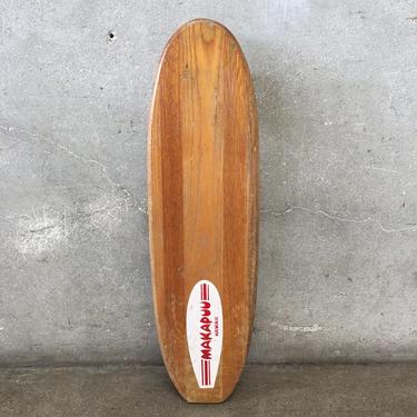 Vintage Makapuu Hawaii Skateboard