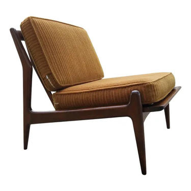 Arm less Lounge Chair by Ib Kofod-Larsen 