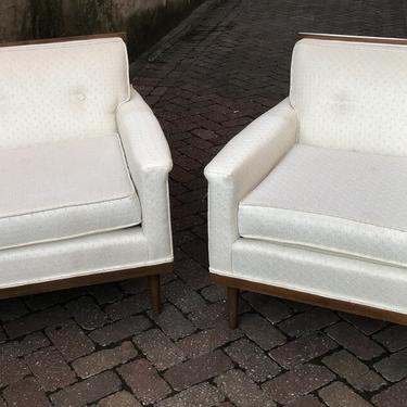 Mid Century Lounge Chairs (pair)