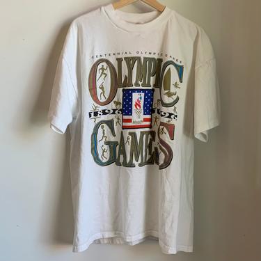 1996 Olympic Games White Tee Shirt