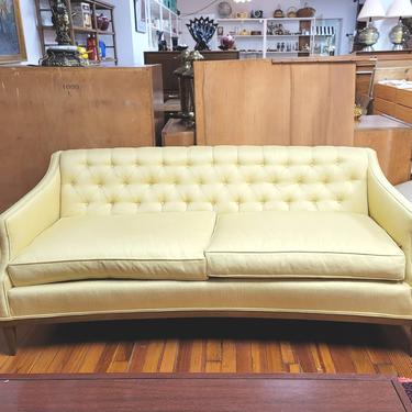 Custom made silk love seat sofa