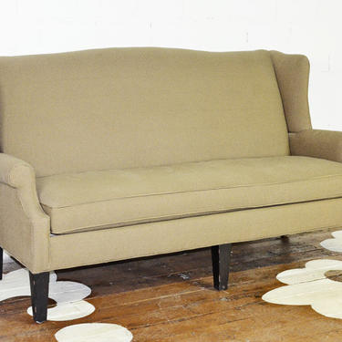 Petite Wingback-Style Sofa
