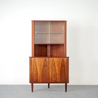 Danish Modern Rosewood Corner Cabinet - (320-165) 
