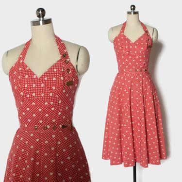 Vintage 50s Parade Grommet Dress / 1950s Infamous Marilyn | Lucky Dry Goods - Ballard - Seattle, WA | ATTIC Vintage 50s Parade Grommet Dress / 1950s Infamous Marilyn | Lucky Dry Goods - Ballard - Seattle, WA | ATTIC
