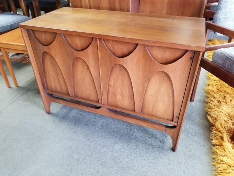                   Mid-Century Modern two door chest from the Brasilia collection by Broyhill