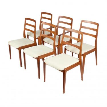 Teak + Rosewood Danish Dining Chairs