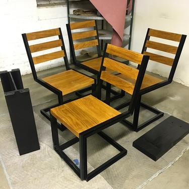 Industrial channel Chair (set of 6) 