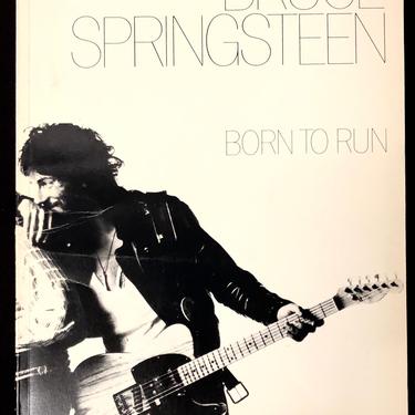 Bruce Springsteen- Born to Run Songbook Piano/Vocal/Guitar Chords 1975 Softback 