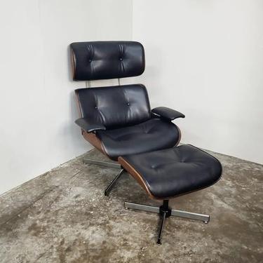 Plycraft Lounge Chair with Ottoman  (Please Read Shipping Info in Description) 