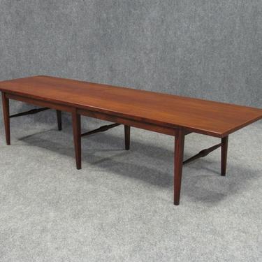Danish Modern Six-Legged Rosewood Coffee Table