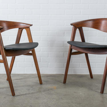 Erik Kirkegaard for Høng Stolefabrik/DUX 'Compass' Chairs, Denmark