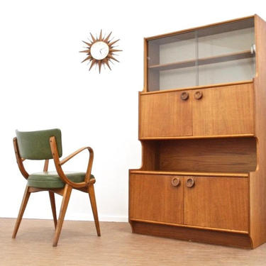 Mid Century Danish Teak Display Cabinet 