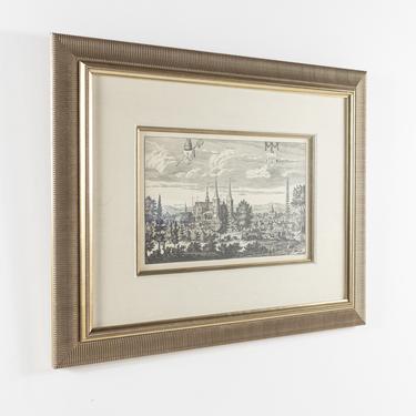 Temple Ca Thedrale Framed Architectural Black and White Print by ModernHill