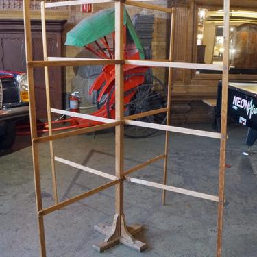 Antique Collapsible Tobacco Drying Rack
