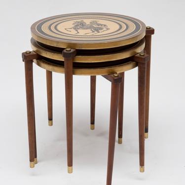 Round Hand Nesting Tables