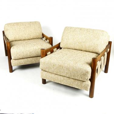 Pair of Adrian Pearsall Club Chairs