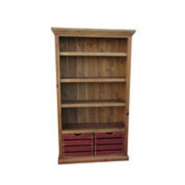 Bookcase, Bookshelves, Reclaimed Wood, Display Cabinet, Rustic, Handmade 