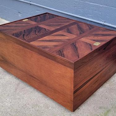 Rosewood Campaign Style Coffee Table 