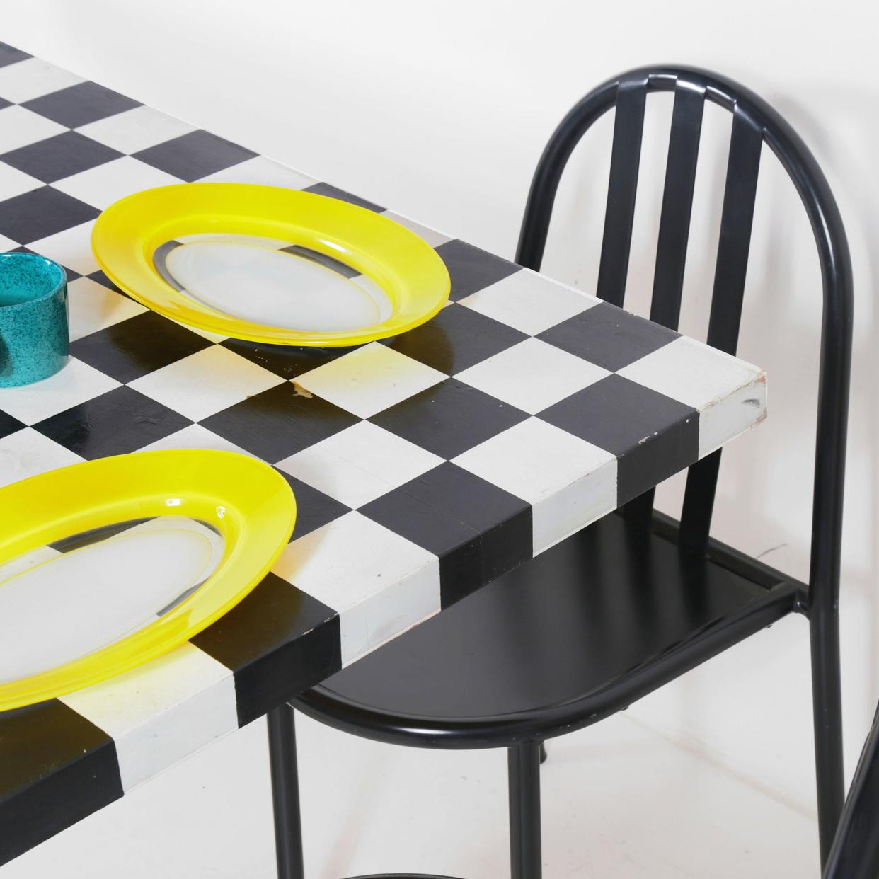 Checkerboard Dining Table | Betsu Studio - Philadelphia, PA | ATTIC