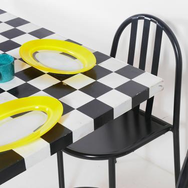 Checkerboard Dining Table 
