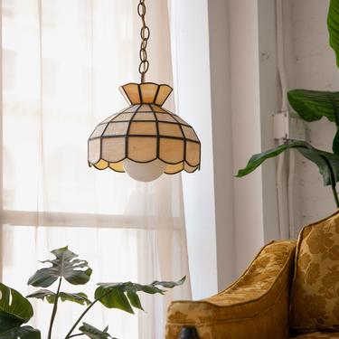 Stain Glass Hanging Lamp