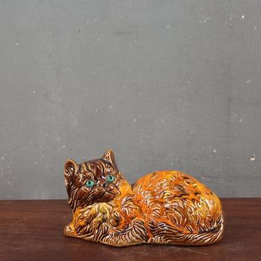 “Punkin Patch” the Mid Century Ceramic Cat
