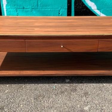Mid Century 3 Drawer Coffee Table
