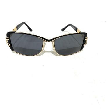 Cazal  Black and Gold Sunglasses
