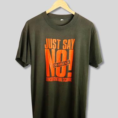 Vintage Just Say No to Drugs T Shirt sz XL