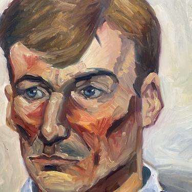Original Portrait Painting of Don in Oil