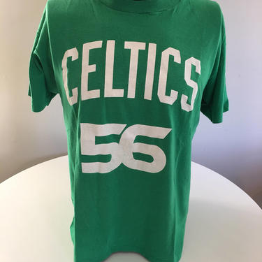 Vintage 1985 Boston Celtics T-shirt, 1980's Celtics XL Tee, Nice Move Celtics, TV 56 Celtics Advertising T-Shirt, Retro Boston Celtics Gear 