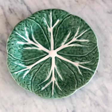 Bordallo Pinheiro 7 1/2&amp;quot; Cabbage Leaf Plate 