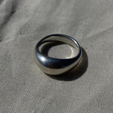 Silver Domed Ring 