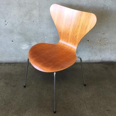 Mid Century Hansen Arne Jacobsen Wood Chair