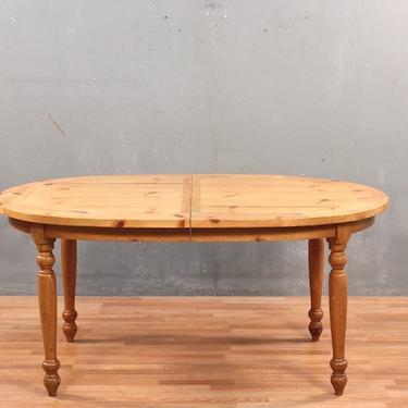 Country Pine Oval Dining Table – ONLINE ONLY