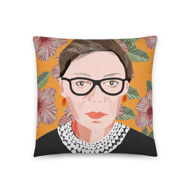 Ruth Bader Ginsburg Basic Pillow 