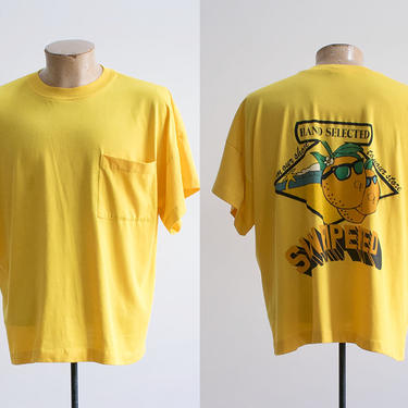 Vintage 1980s Ocean Pacific Tshirt / OP Tee / Retro Tshirt / Oranges Tee / Sun Ripened Oranges Tshirt / California Vintage Tshirt / OP Tee 