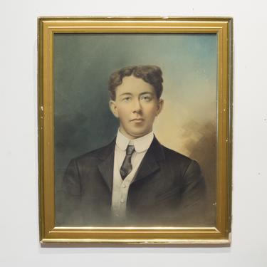 Early 20th c. Tinted Portrait Photograph c.1910