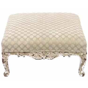 19thC French Style Oversized Ottoman