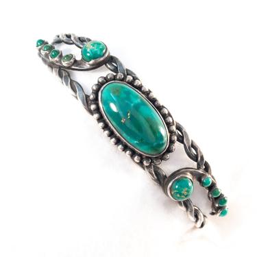 Navajo Sterling and Turquoise Bracelet