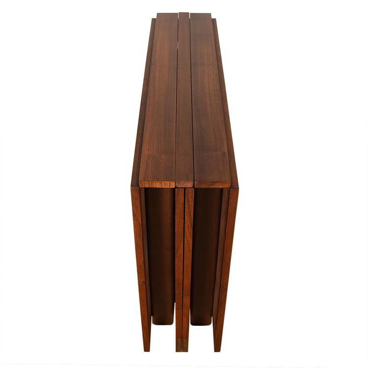 Iconic Super Expanding Maria Flap Swedish Rosewood Dining Table
