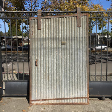 Industrial Corrugated Fire Door