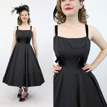 1950s Rappi princess dress xs | vintage circle skirt dress | new in 