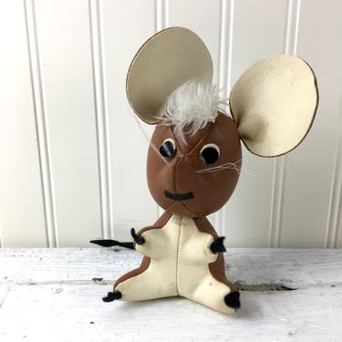 Dakin Dream Pets mouse - pleather and sawdust vintage animal 