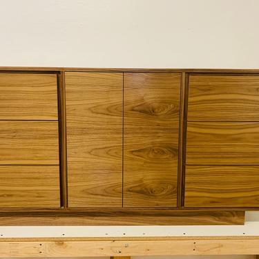 NEW Hand Built Walnut Bathroom Vanity Cabinet / Buffet -  60&quot; wide 3 Drawer and 2 Doors with Plinth Base - Free Shipping! by draftwooddesign